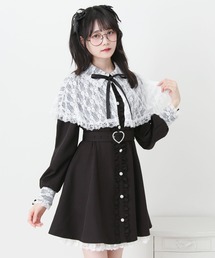 セール】プリンセスティアードはしごレースフリルワンピース