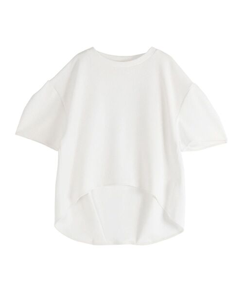 ELENDEEK(エレンディーク)の「フォルムスリーブカットソー(Tシャツ/カットソー・レディース・オフホワイト・FREE)」の20枚目の写真