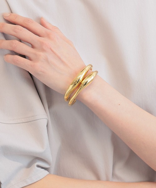 BARNYARDSTORM（バンヤードストーム）の「BARNYARDSTORM / Wメタルノックバングル（バングル/リストバンド・レディース・その他1/その他2・FREE）」の17枚目の写真