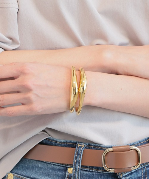 BARNYARDSTORM（バンヤードストーム）の「BARNYARDSTORM / Wメタルノックバングル（バングル/リストバンド・レディース・その他1/その他2・FREE）」の16枚目の写真