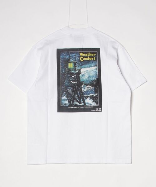 Barbour(バブアー)の「1946グラフィック オーバーサイズTシャツ(Tシャツ/カットソー・メンズ・ブラック/ホワイト・38/42/40/36)」の19枚目の写真