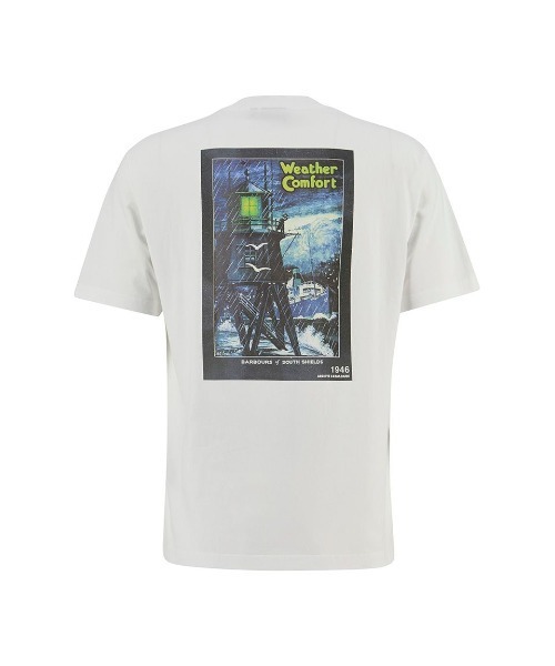 Barbour(バブアー)の「1946グラフィック オーバーサイズTシャツ(Tシャツ/カットソー・メンズ・ブラック/ホワイト・38/42/40/36)」の15枚目の写真