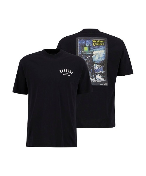 Barbour(バブアー)の「1946グラフィック オーバーサイズTシャツ(Tシャツ/カットソー・メンズ・ブラック/ホワイト・38/42/40/36)」の16枚目の写真