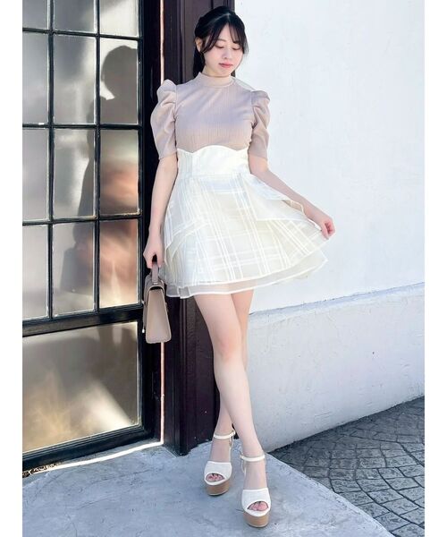 dazzlin(ダズリン)の「ジュート厚底サンダル(サンダル・レディース・ブラック/アイボリー/ブラウン・LARGE/MEDIUM/SMALL)」の14枚目の写真