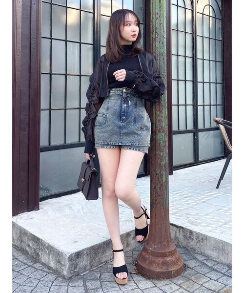 dazzlin(ダズリン)の「ジュート厚底サンダル(サンダル・レディース・ブラック/アイボリー/ブラウン・LARGE/MEDIUM/SMALL)」の4枚目の写真