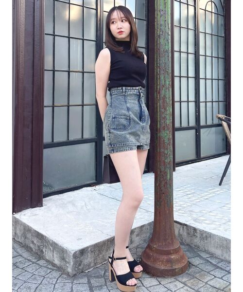 dazzlin(ダズリン)の「ジュート厚底サンダル(サンダル・レディース・ブラック/アイボリー/ブラウン・LARGE/MEDIUM/SMALL)」の5枚目の写真