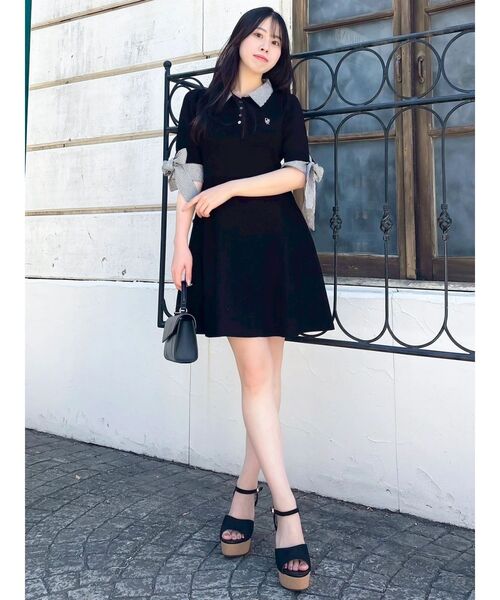 dazzlin(ダズリン)の「ジュート厚底サンダル(サンダル・レディース・ブラック/アイボリー/ブラウン・LARGE/MEDIUM/SMALL)」の9枚目の写真