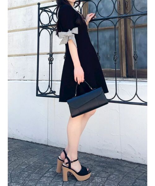 dazzlin(ダズリン)の「ジュート厚底サンダル(サンダル・レディース・ブラック/アイボリー/ブラウン・LARGE/MEDIUM/SMALL)」の10枚目の写真