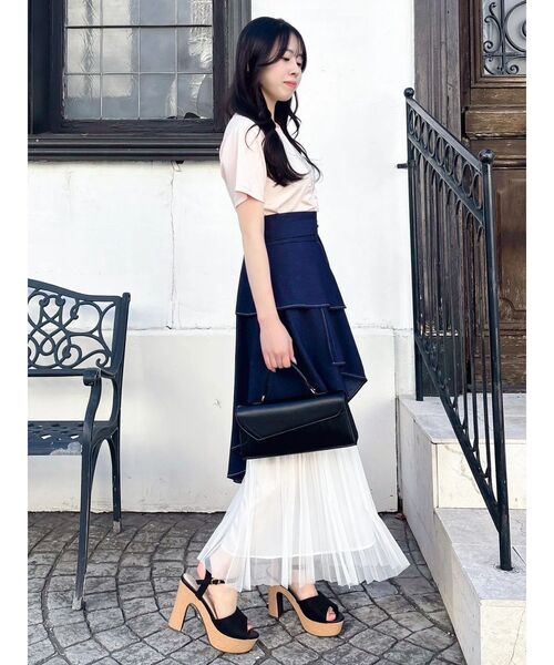 dazzlin(ダズリン)の「ジュート厚底サンダル(サンダル・レディース・ブラック/アイボリー/ブラウン・LARGE/MEDIUM/SMALL)」の14枚目の写真