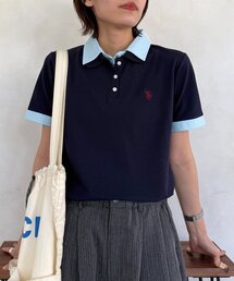 フェイクレイヤード鹿の子ポロ