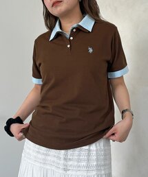 フェイクレイヤード鹿の子ポロ