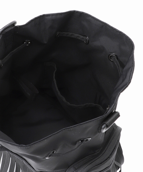 BAICYCLON by Bagjack(バイシクロン バイ バグジャック)の「BAICYCLON by bagjack テープ フリンジ ドローストリング バッグ BCL-126(ショルダーバッグ・メンズ・ブラック・FREE)」の13枚目の写真