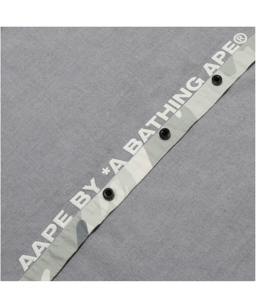 AAPE BY A BATHING APE（エーエイプバイアベイシングエイプ）の「AAPE MAIN SHORT SLEEVE SHIRT（シャツ/ブラウス・メンズ・ホワイト/ライトグリーン/ブラック・MEDIUM/SMALL/LARGE/X-LARGE）」の10枚目の写真