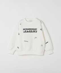SHIPS any | SHIPS any:〈洗濯機可能〉ポンチ デザイン クルーネック プルオーバー <KIDS>(Tシャツ/カットソー)