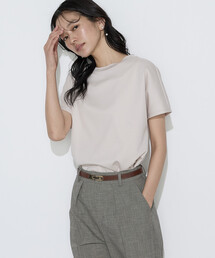COMME CA | ダブルフェイス ニット付きTシャツ(Tシャツ/カットソー)
