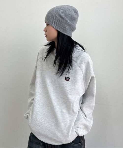 SPORT CHAMBER（スポーツチャンバー）の「SC ワッフルイヤーオープンフードTシャツ(1%グレー)（パーカー・レディース・その他・2/3）」の17枚目の写真