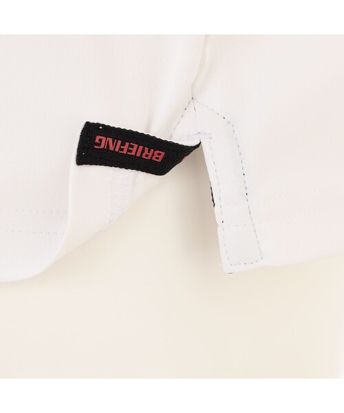 BRIEFING(ブリーフィング)の「【BRIEFING GOLF/ブリーフィングゴルフ】MEN’S PANEL STRIPE POLO RF(ポロシャツ・メンズ・ネイビー/グリーン系その他2/ブラック/ホワイト・L/M/XL/S)」の12枚目の写真