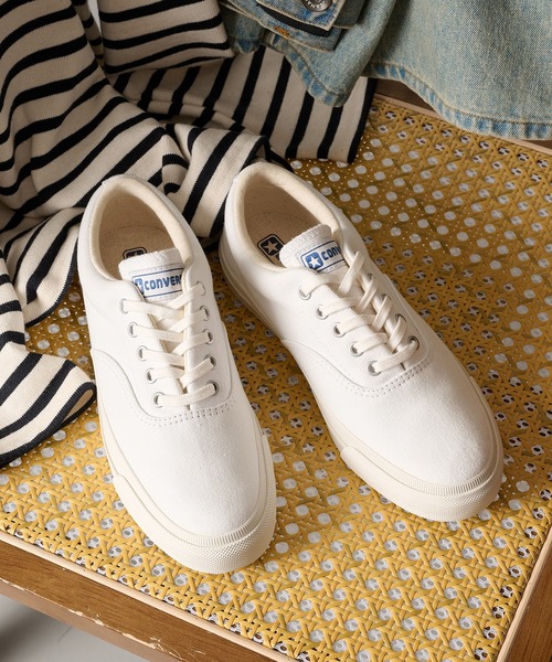 CONVERSE(コンバース)の「【CONVERSE】SKIDGRIP(スニーカー・レディース・ブラック/ホワイト・4.5/5/5.5/6.5/7/7.5/8/8.5/9/9.5/4)」の1枚目の写真
