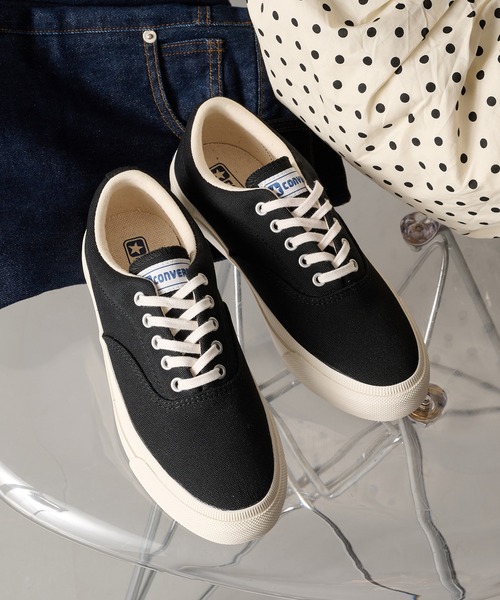 CONVERSE(コンバース)の「【CONVERSE】SKIDGRIP(スニーカー・レディース・ブラック/ホワイト・4.5/5/5.5/6.5/7/7.5/8/8.5/9/9.5/4)」の2枚目の写真