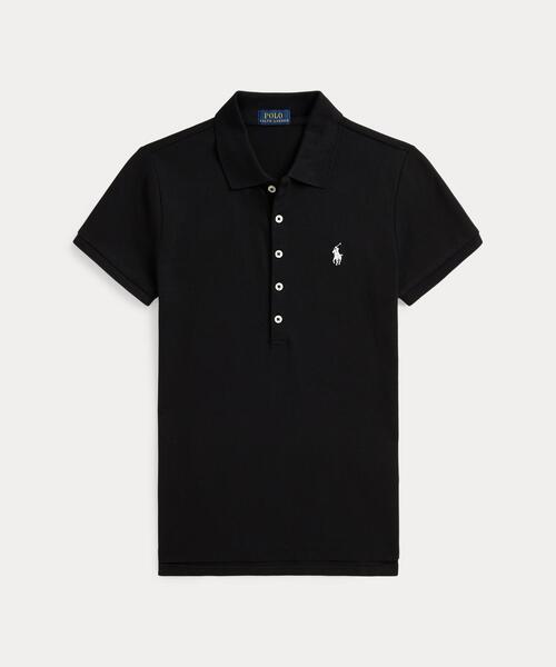 スリム フィット ストレッチ ポロシャツ（ポロシャツ）｜POLO RALPH