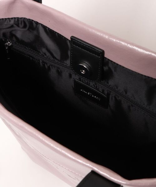 JILL STUART（ジルスチュアート）の「JILL STUART(ジル スチュアート)　フローズン　タテ型トート（トートバッグ・レディース・シルバー/ブラック/ピンク・FREE）」の8枚目の写真