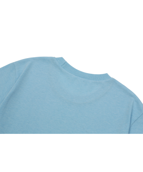 BP2 DISORDER（ビーピーツーディスオーダー）の「ビッググラフィックロゴクロップTシャツブルー（Tシャツ/カットソー・レディース・その他・FREE）」の7枚目の写真