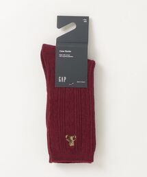 GAP（ギャップ）の「ブラナンベア ケーブルニット クルーソックス（ソックス/靴下）」