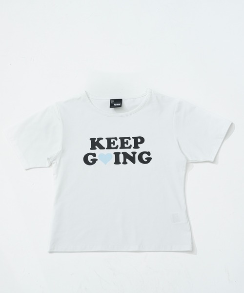 FCMM（エフシーエムエム）の「LOGO PRINT TEE/ロゴプリントTEE（Tシャツ/カットソー・レディース・ブラック/ホワイト・MEDIUM/SMALL）」の8枚目の写真
