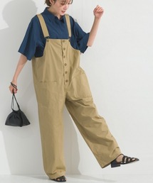 ウォッシュ加工 ダンプサロペット