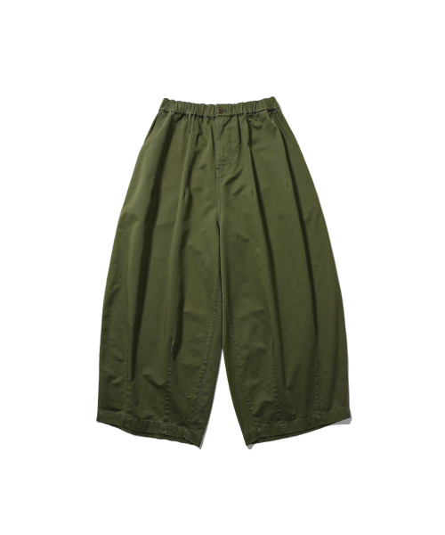 ANGLAN（アングラン）の「Washed Balloon Pants - Khaki（その他パンツ・メンズ・その他・2/1）」の2枚目の写真