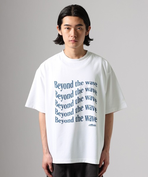 THOUSAND MILE（サウザンドマイル）の「【THOUSAND MILE(サウザンドマイル)】プリントTシャツ[吸水速乾・抗ピリング・抗菌防臭]（Tシャツ/カットソー・メンズ・チャコール/ブルー/ホワイト・MEDIUM/LARGE）」の8枚目の写真