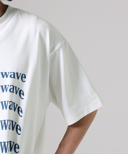 THOUSAND MILE（サウザンドマイル）の「【THOUSAND MILE(サウザンドマイル)】プリントTシャツ[吸水速乾・抗ピリング・抗菌防臭]（Tシャツ/カットソー・メンズ・チャコール/ブルー/ホワイト・MEDIUM/LARGE）」の13枚目の写真
