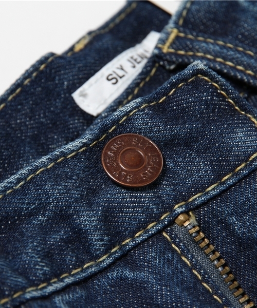 SLY（スライ）の「WILSON JW CROP PT-A（デニムパンツ・レディース・ブルー・27inch/26inch/24inch/23inch/25inch）」の15枚目の写真