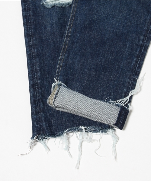 SLY（スライ）の「WILSON JW CROP PT-A（デニムパンツ・レディース・ブルー・27inch/26inch/24inch/23inch/25inch）」の7枚目の写真