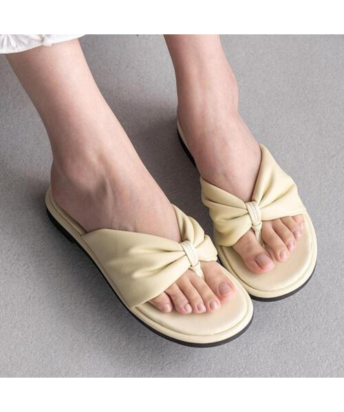 SPUR（シュプール）の「Comely Sandal サンダル -SS8030 (4カラー)（サンダル・レディース・ブラック/ライトイエロー/ホワイト/サンドベージュ・23cm/22.5cm/23.5cm）」の4枚目の写真