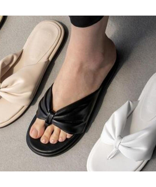 SPUR（シュプール）の「Comely Sandal サンダル -SS8030 (4カラー)（サンダル・レディース・ブラック/ライトイエロー/ホワイト/サンドベージュ・23cm/22.5cm/23.5cm）」の3枚目の写真