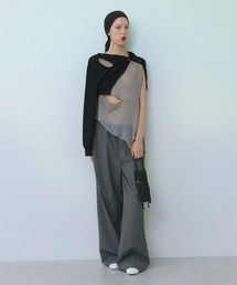 leinwande | 【leinwande】26SS新作 Iris Sheer Tank(タンクトップ)