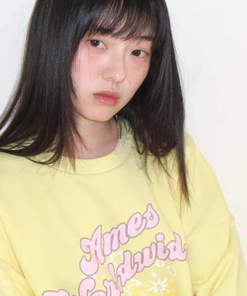 AMESWORLDWIDE（アメスワールドワイド）の「STAR RABBIT DRAWING SWEATSHIRT YELLOW（スウェット・レディース・その他・FREE）」の7枚目の写真