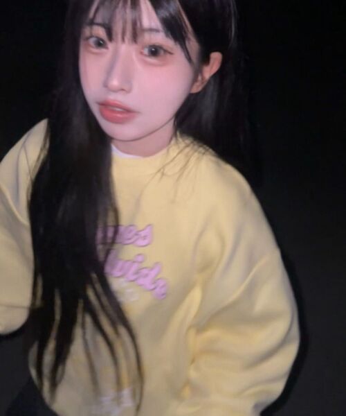 AMESWORLDWIDE（アメスワールドワイド）の「STAR RABBIT DRAWING SWEATSHIRT YELLOW（スウェット・レディース・その他・FREE）」の11枚目の写真