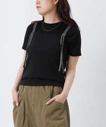LC/LLL サテンリボンキャミソール