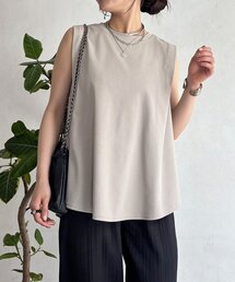 鹿の子ノースリーブプルオーバー