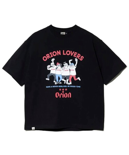 FREDY MAC(フレディーマック)の「【ORION × Duckster】オリオンビールコラボTEE ORION LOVERS TEE(Tシャツ/カットソー・メンズ・ホワイト/ブラック/グリーン系その他5・M/L)」の1枚目の写真