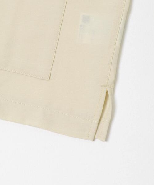 ITEMS URBANRESEARCH(アイテムズ アーバンリサーチ)の「『吸水速乾/イージーケア』リネンブレンド高機能半袖コーチシャツ(シャツ/ブラウス・メンズ・ブラック/ブルー/オフホワイト・MEDIUM/LARGE)」の14枚目の写真