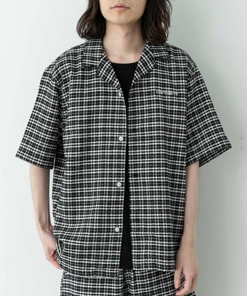 Carhartt(カーハート)の「CARHARTT SHORT-SLEEVE KANDER SHIRTS(シャツ/ブラウス・メンズ・ブルー/グリーン系その他/ブラック・MEDIUM/SMALL)」の5枚目の写真