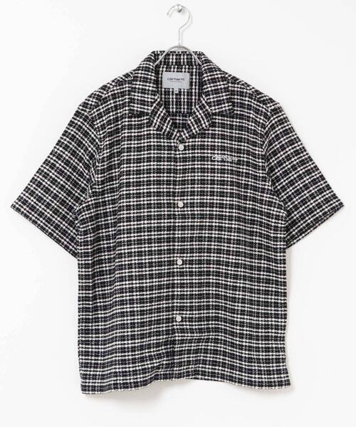 Carhartt(カーハート)の「CARHARTT SHORT-SLEEVE KANDER SHIRTS(シャツ/ブラウス・メンズ・ブルー/グリーン系その他/ブラック・MEDIUM/SMALL)」の12枚目の写真