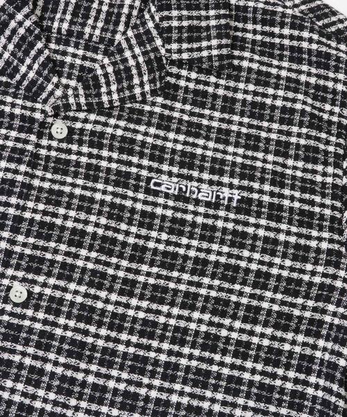 Carhartt(カーハート)の「CARHARTT SHORT-SLEEVE KANDER SHIRTS(シャツ/ブラウス・メンズ・ブルー/グリーン系その他/ブラック・MEDIUM/SMALL)」の13枚目の写真