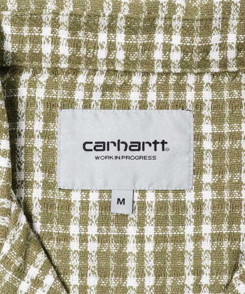 Carhartt(カーハート)の「CARHARTT SHORT-SLEEVE KANDER SHIRTS(シャツ/ブラウス・メンズ・ブルー/グリーン系その他/ブラック・MEDIUM/SMALL)」の18枚目の写真