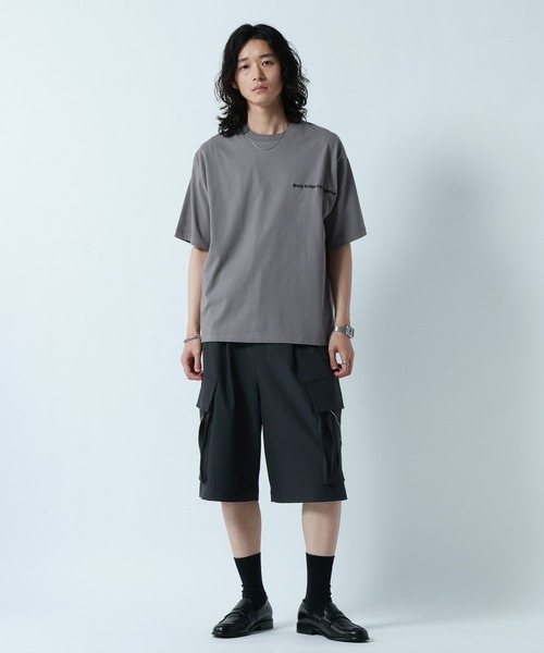RAGEBLUE(レイジブルー)の「【接触冷感/吸水速乾 】FLOWER STITCH PRINT T-SHIRT/フラワー刺繍プリントTシャツ(Tシャツ/カットソー・メンズ・グレー/ブルー/ホワイト・MEDIUM/LARGE)」の12枚目の写真