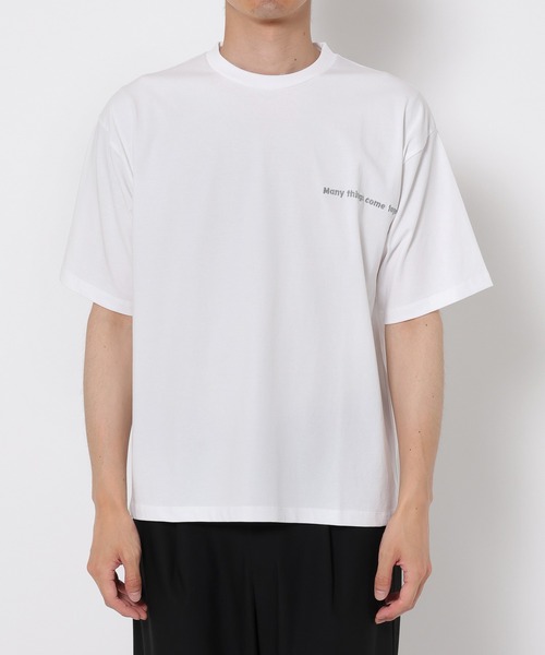 RAGEBLUE(レイジブルー)の「【接触冷感/吸水速乾 】FLOWER STITCH PRINT T-SHIRT/フラワー刺繍プリントTシャツ(Tシャツ/カットソー・メンズ・グレー/ブルー/ホワイト・MEDIUM/LARGE)」の21枚目の写真