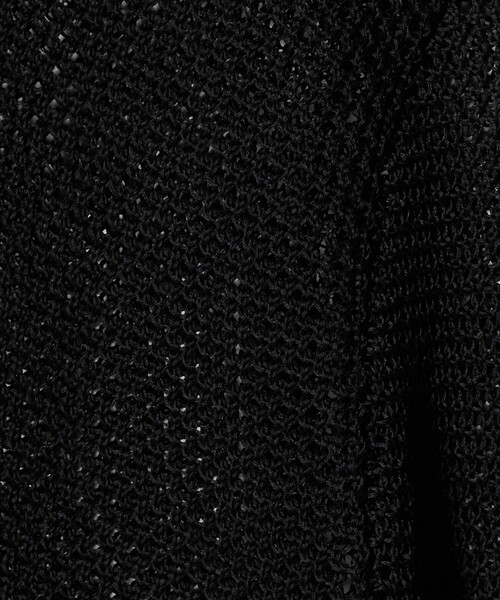 UNITED ARROWS(ユナイテッドアローズ)の「コットン メッシュ カーディガン(カーディガン/ボレロ・レディース・ライトブルー/ブラック/オフホワイト・FREE)」の13枚目の写真